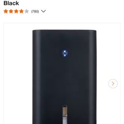 Magic Chef 3.2-Pint Countertop Dehumidifier in Black