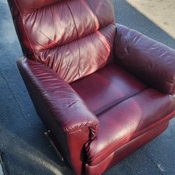 Maroon Recliner