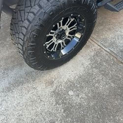 5- BBY 17x9 Rims On Nitto Ridge Grappler’s Tires 
