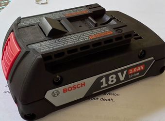 Bosh 18v battery New