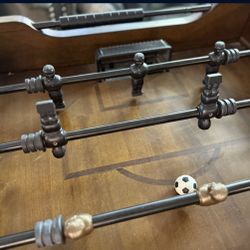 Real Wood Soccer Fooseball Table heavy duty 