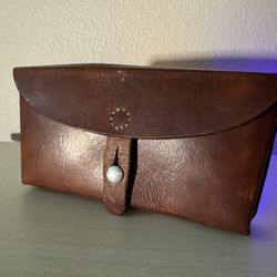 Vintage Swiss Army Leather Ammo Pouch 