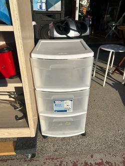 Sterilite 3-Drawer Rolling Storage Cart