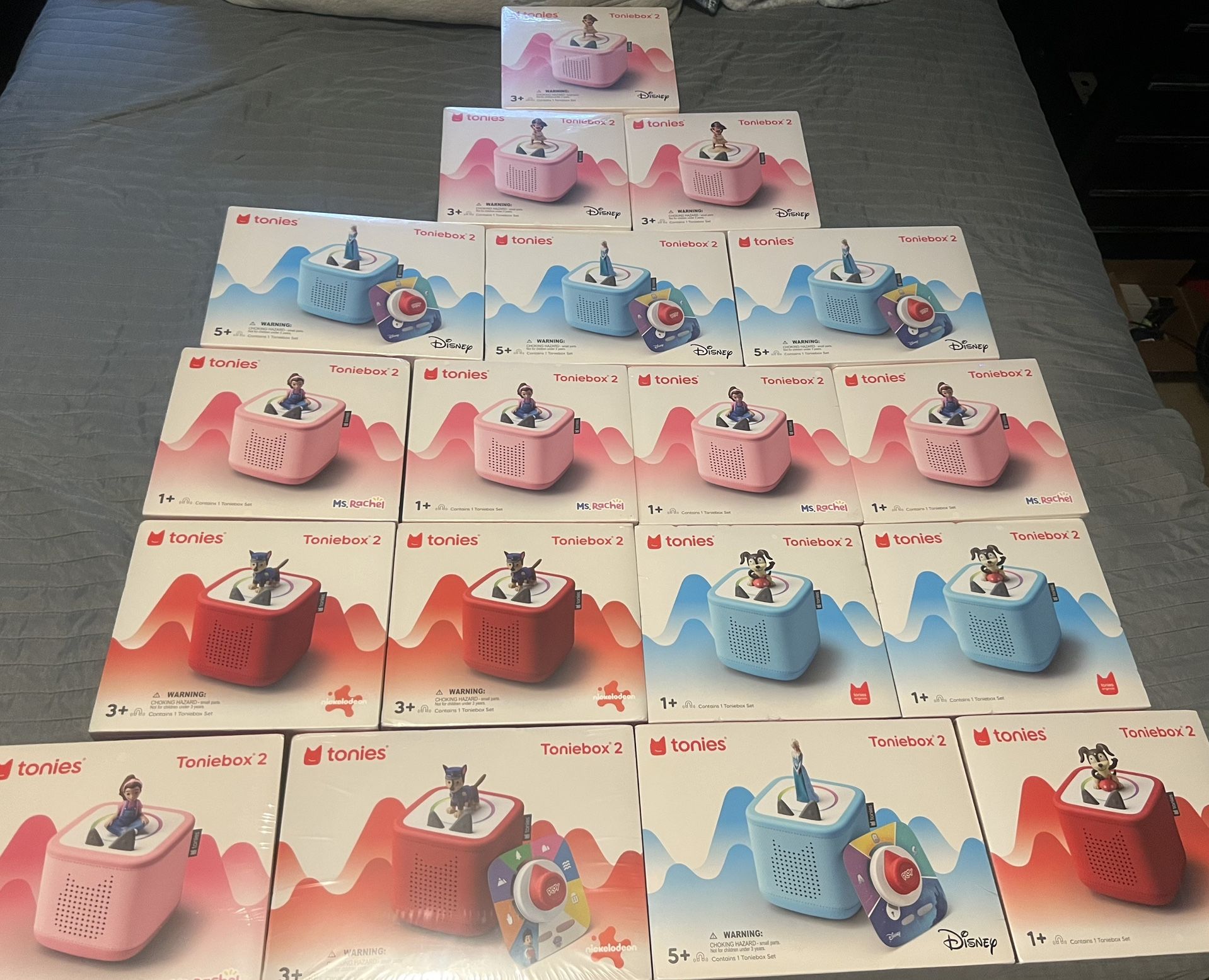 Tonies Box 2 & Tonies Extras Brand New & Sealed