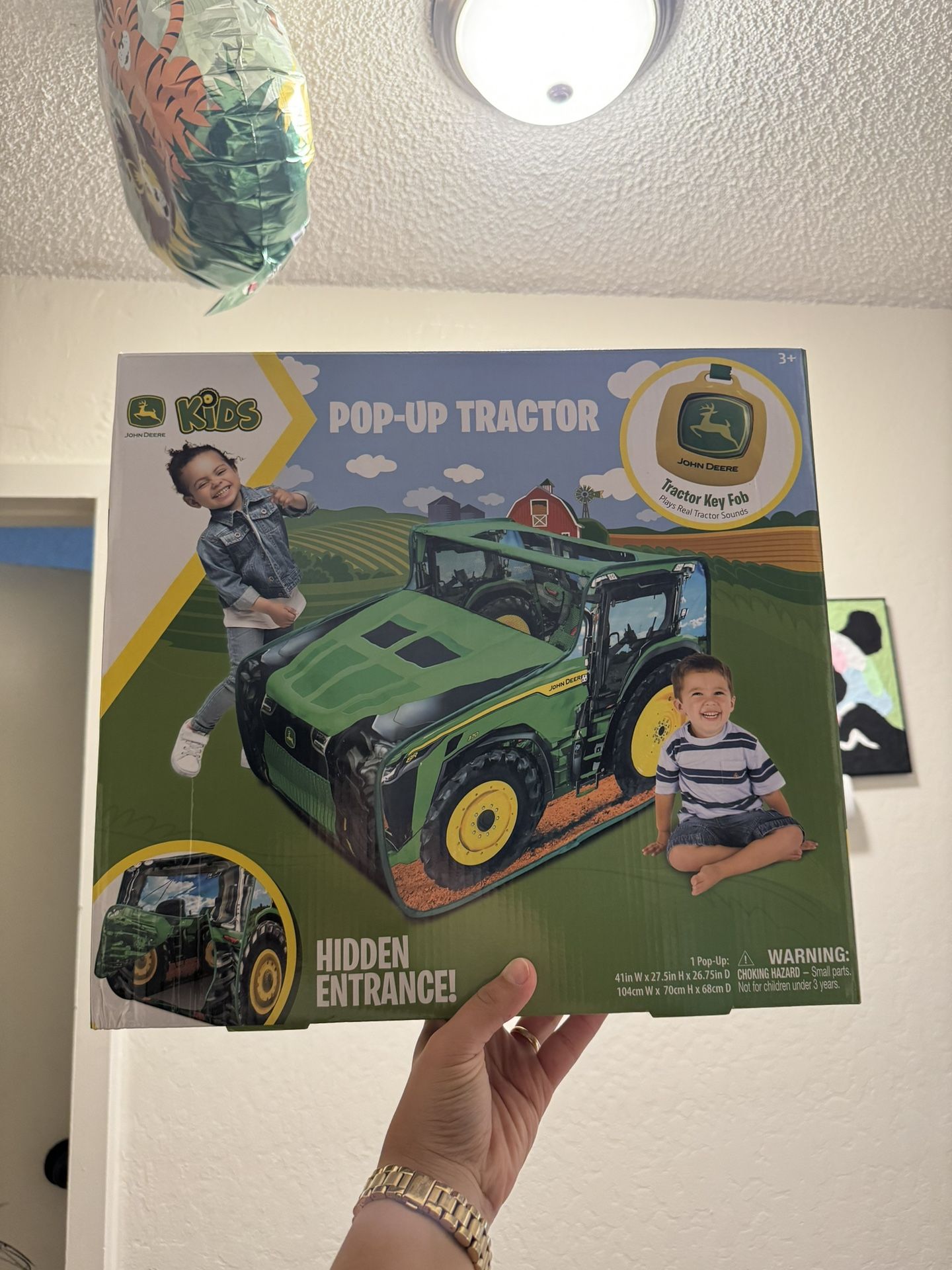 Pop-up Tractor