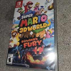 Nintendo Switch Mario 3d World  Bowser Fury