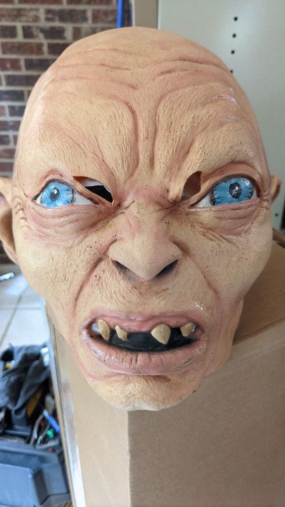 Lord Of The Rings Gollum Smeagol Halloween Mask