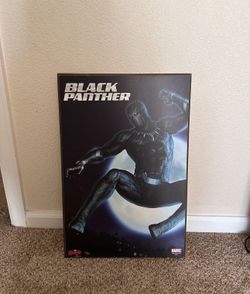 Black Panther Marvel wall art/poster/plaque style piece