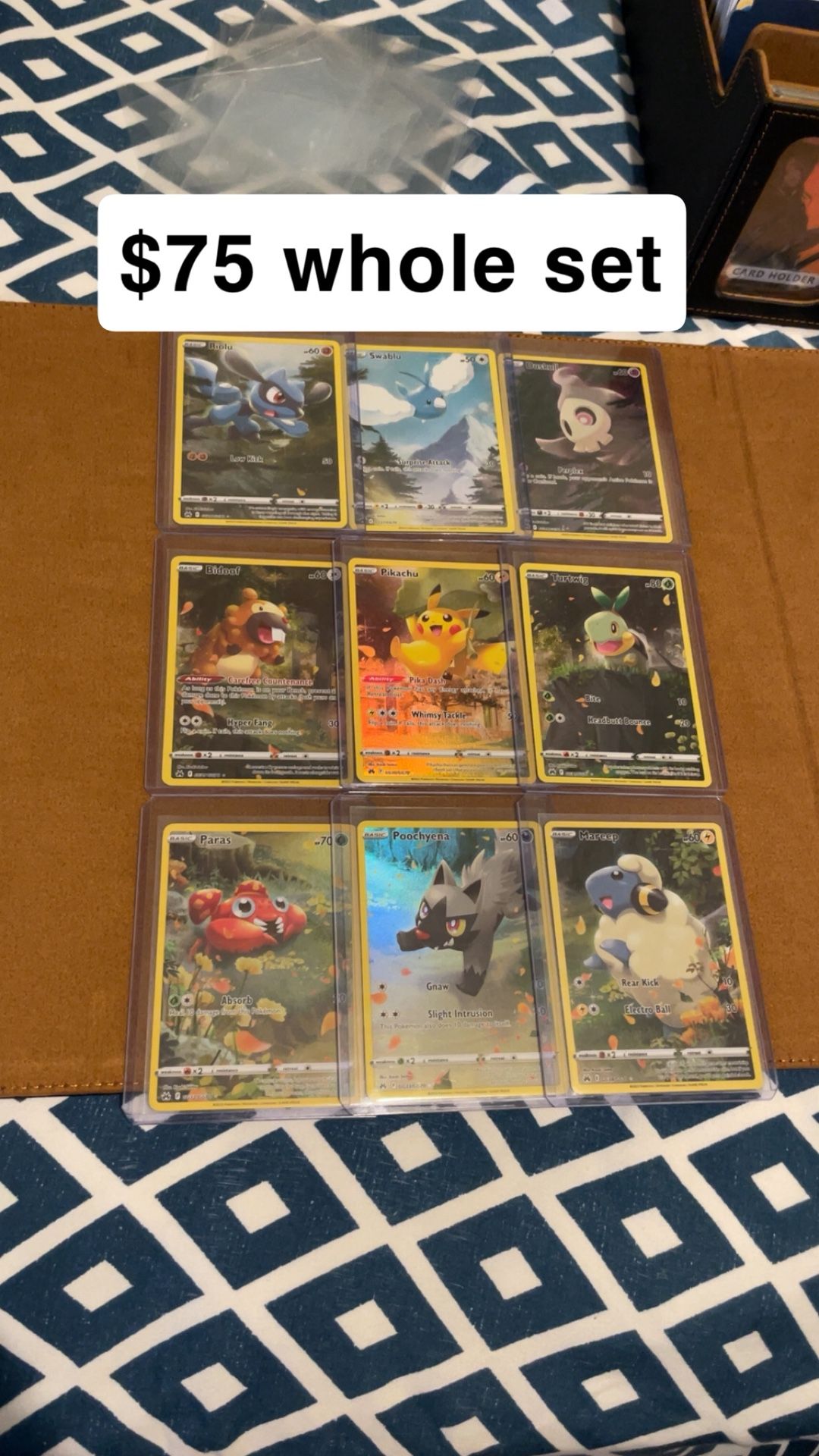 Crown Zenith Art Set Full Art 9 Card Set $75