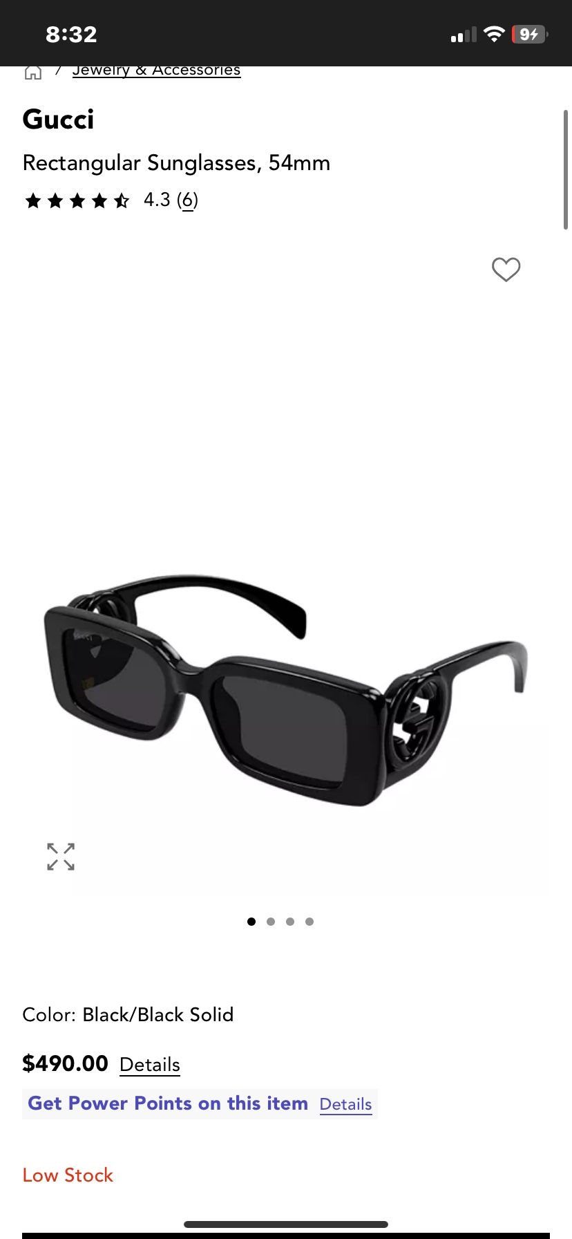 Black Gucci Glasses