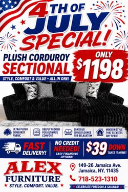 🇺🇸🎆 4TH OF JULY SPECIAL! 🎆🇺🇸  Celebrate Independence Day with HUGE SAVINGS at Alex Furniture!