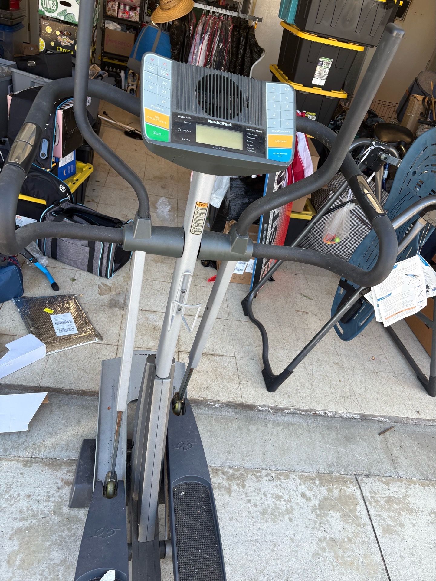 Nordic Track Elliptical Running Machine