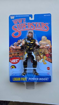 WWE Superstars Logan Paul LJN Action Figure