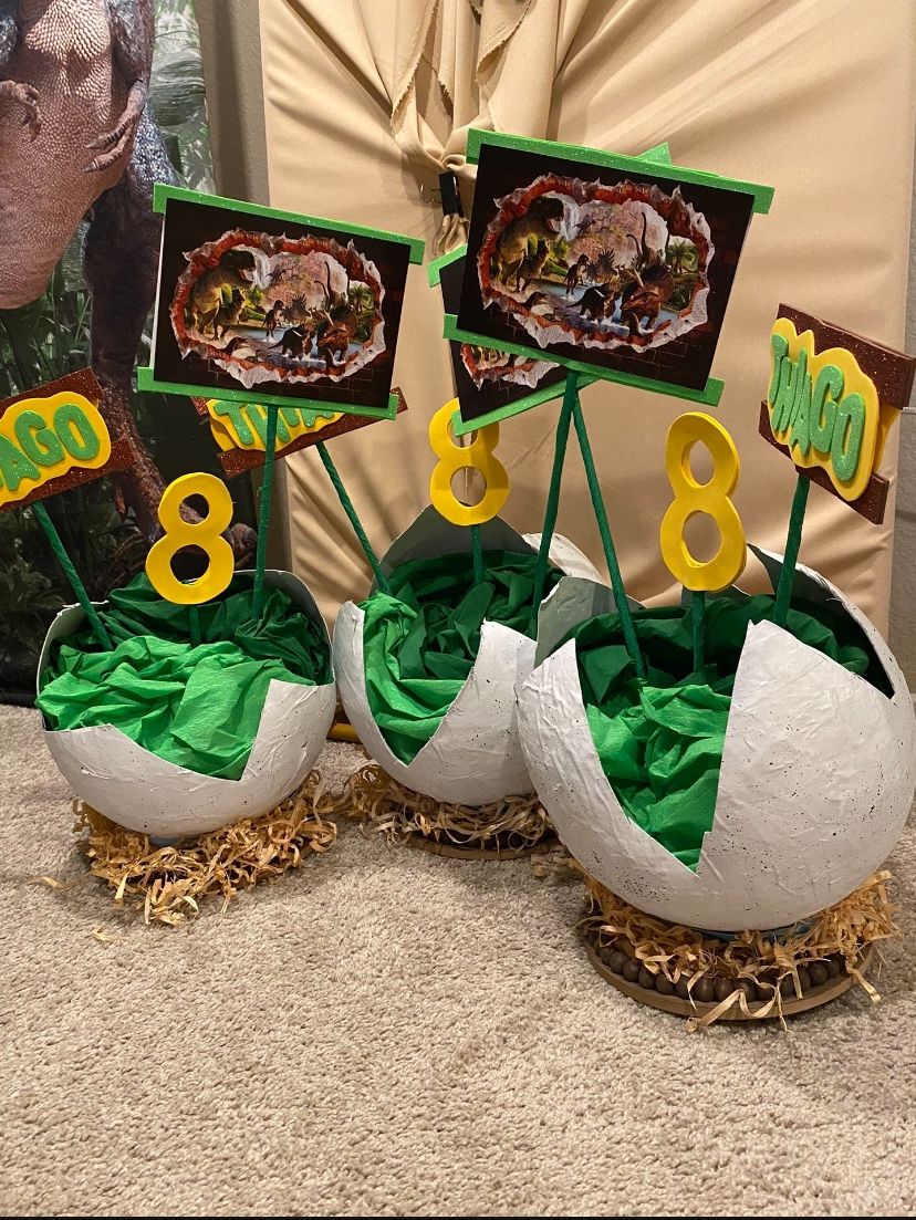 Party Dinosaur Decoration Eggs