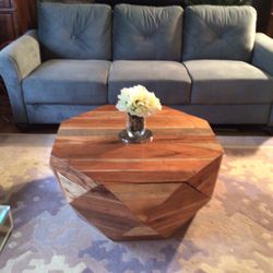Diamond Shape Coffee Table 