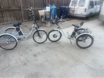 Eletric three wheel bike, 650 each