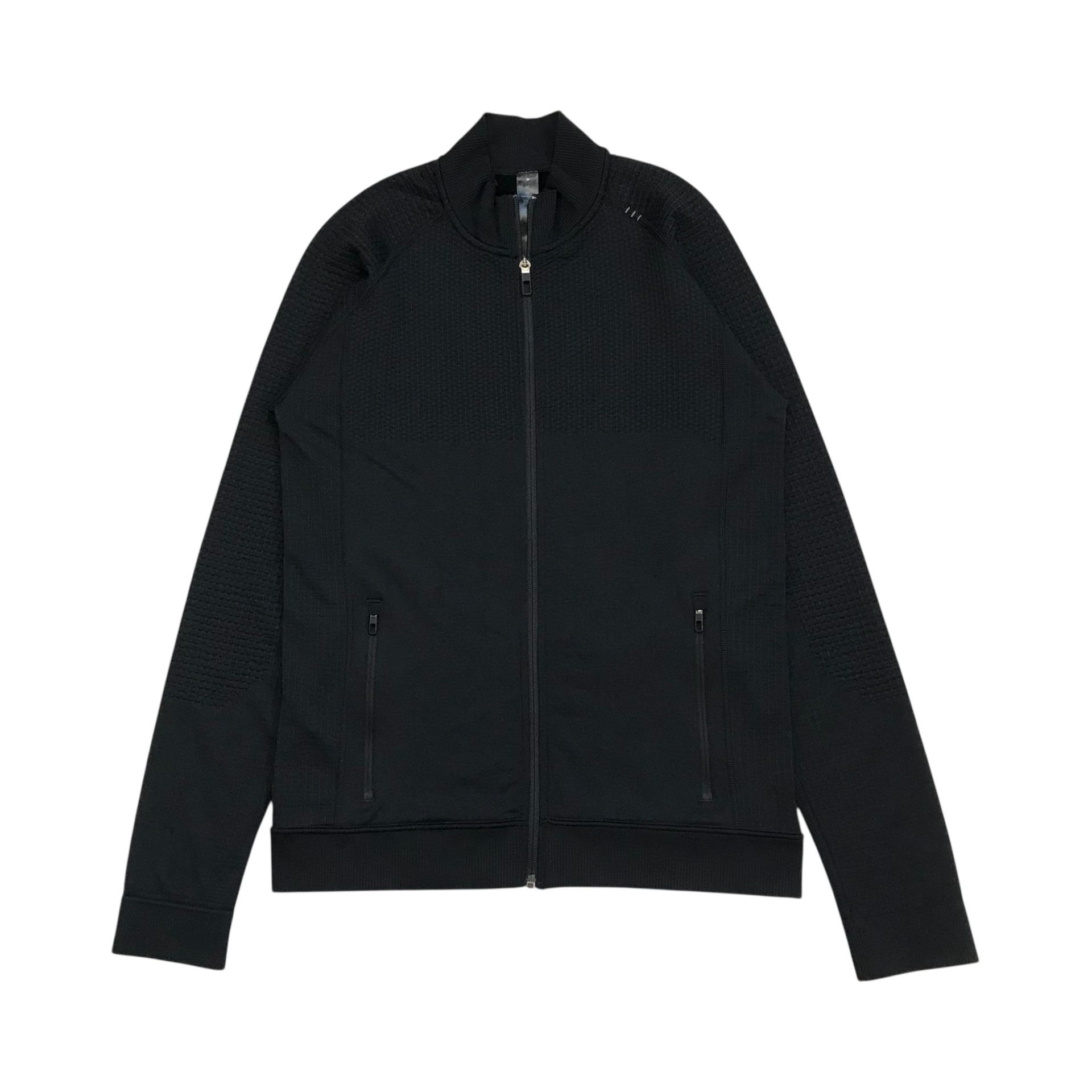 Lululemon Engineered Warmth Jacket Mens Medium M Black Outdoor Merino Wool Blend