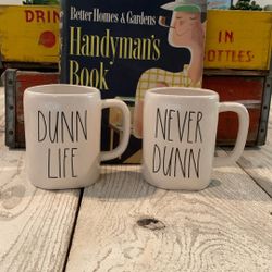 Set Of 2 Rae Dunn Mugs 