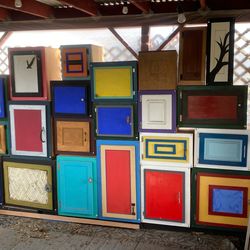 Free Cabinets From Art Project- 3/14 Three Large Cabinets still available