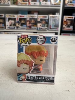 BITTY Zenitsu Agatsuma 1" Funko Pop Demon Slayer Kimetsu No Yaiba Anime Manga TV