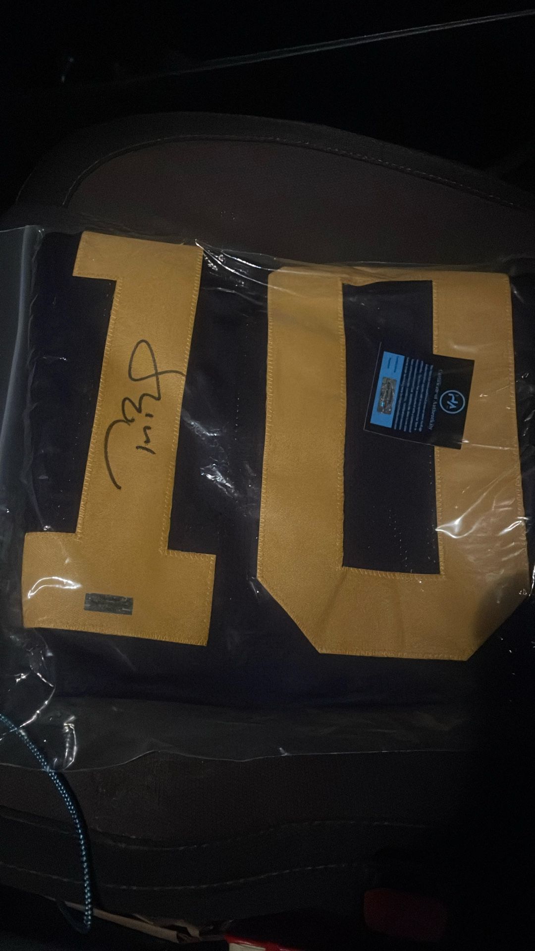 Tom Brady Autographed Michigan Jersey W/COA