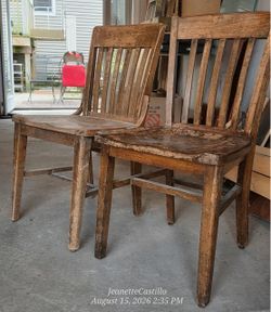 Vintage Chairs— Solid Wood