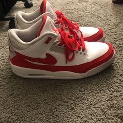Red White Jordan’s Size 10.5-11 