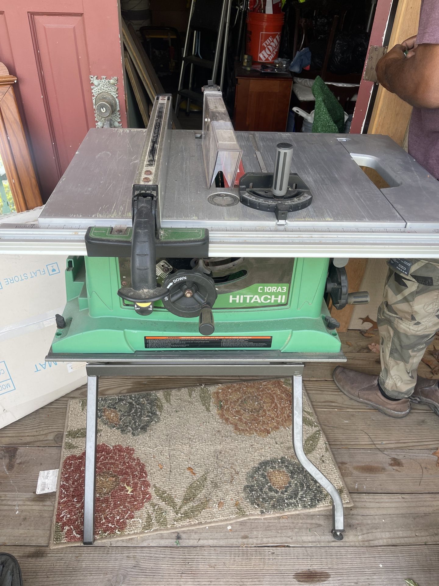 Table Saw, Mitre Saw, Dehumidifier 