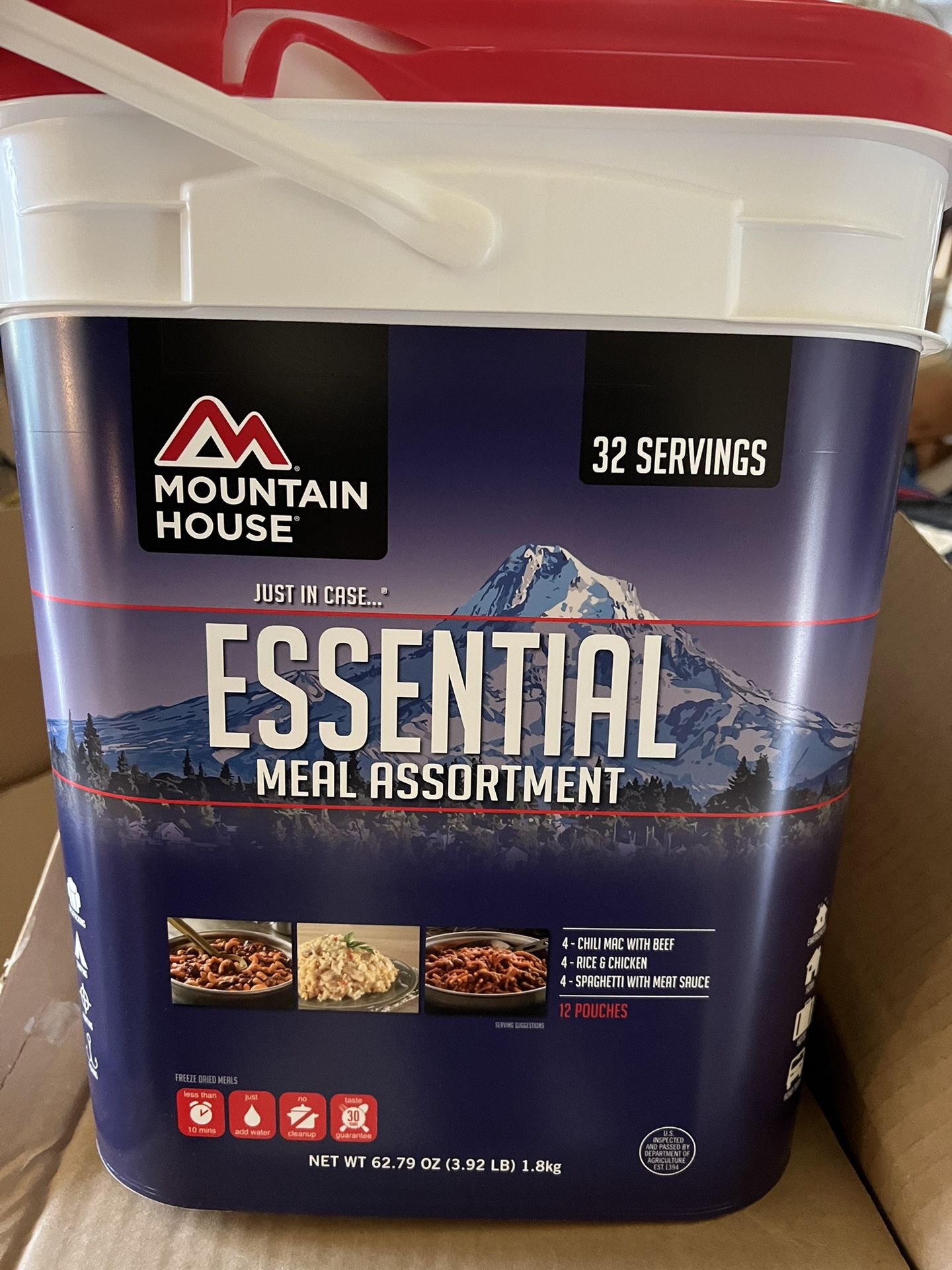 Essential Miuntain House Meal Assortment- Never Opened 