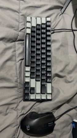 Gaming keyboard and mouse