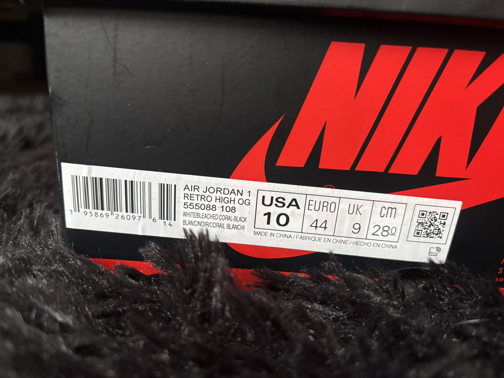 Air jordan 1 Retro High OG Men Size 10