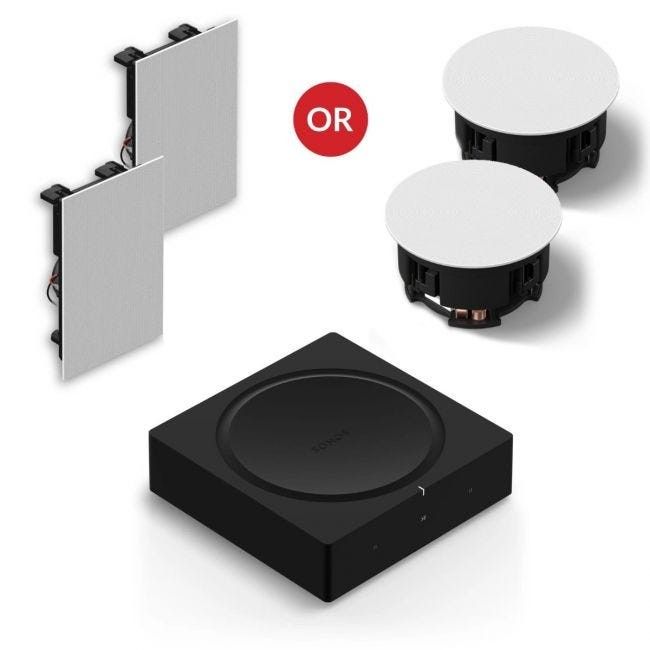 SONOS AMP and In Ceiling Speakers System  Kit main image 4