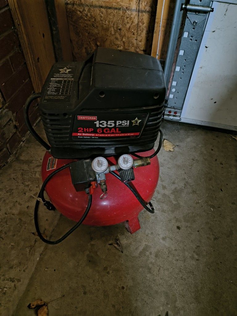 Craftsman 6 Gallon Air Compressor 