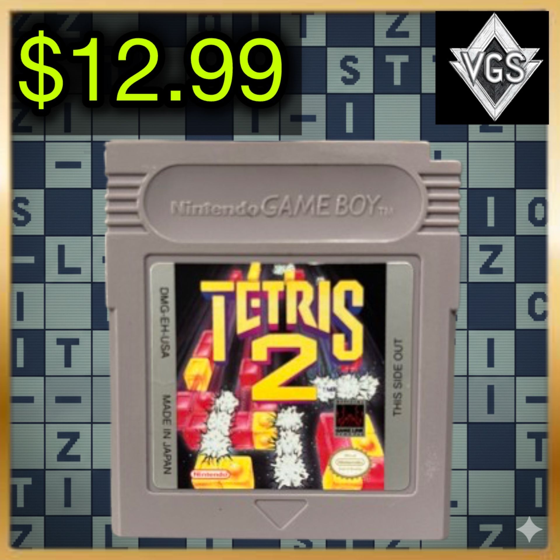 *VINTAGE* Tetris 2 – Game Boy (1993)