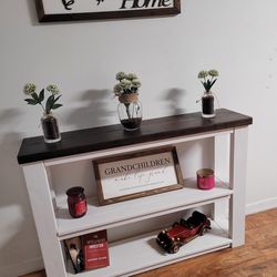 Entryway table, Entry Table, Bookshelves, Console Sofa Table.