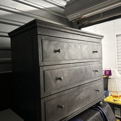 Matching Aluminum Color Dressers - Night stand 