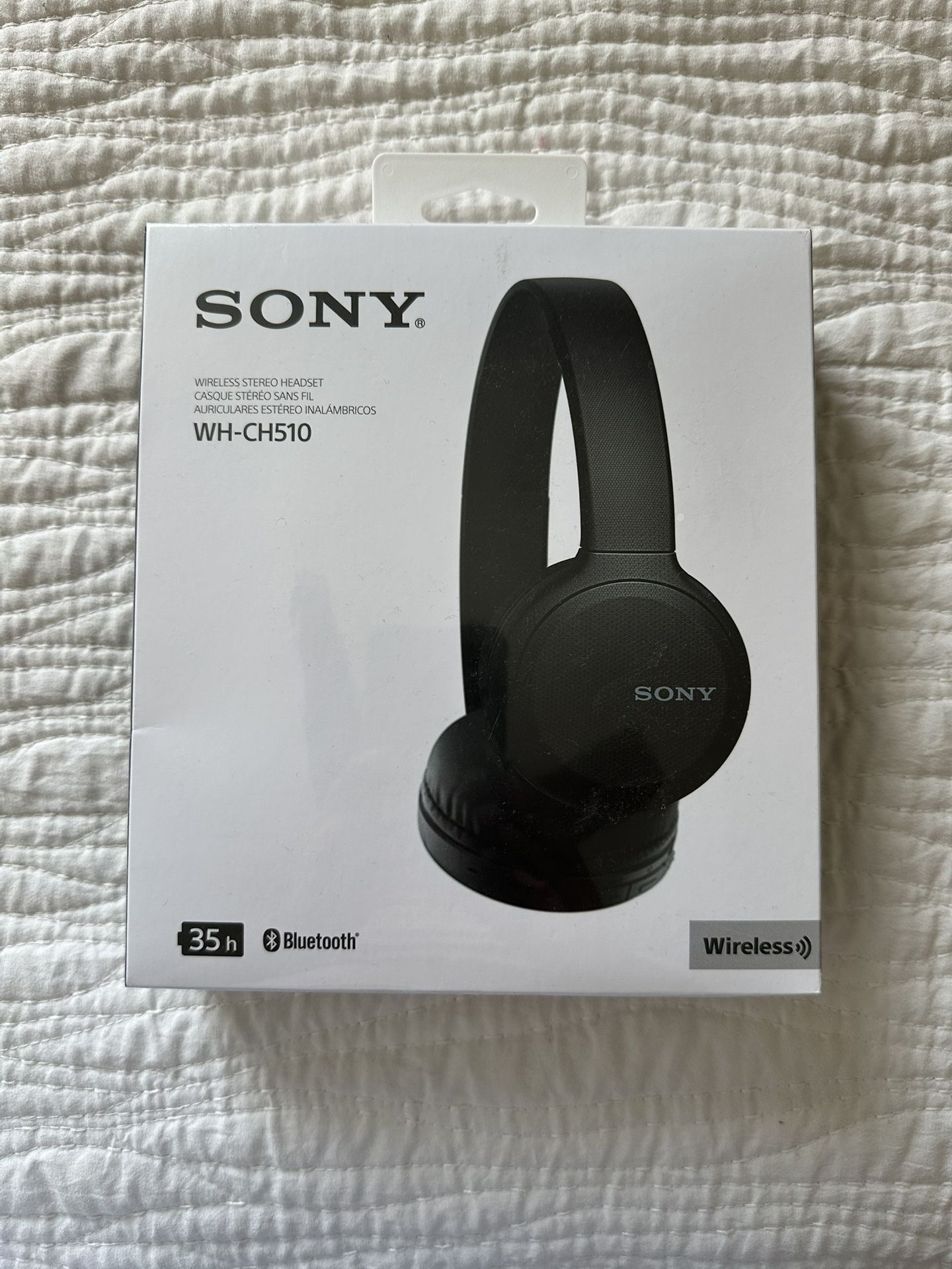 Sony Wireless Stereo Headset WH-CH510 (Black)