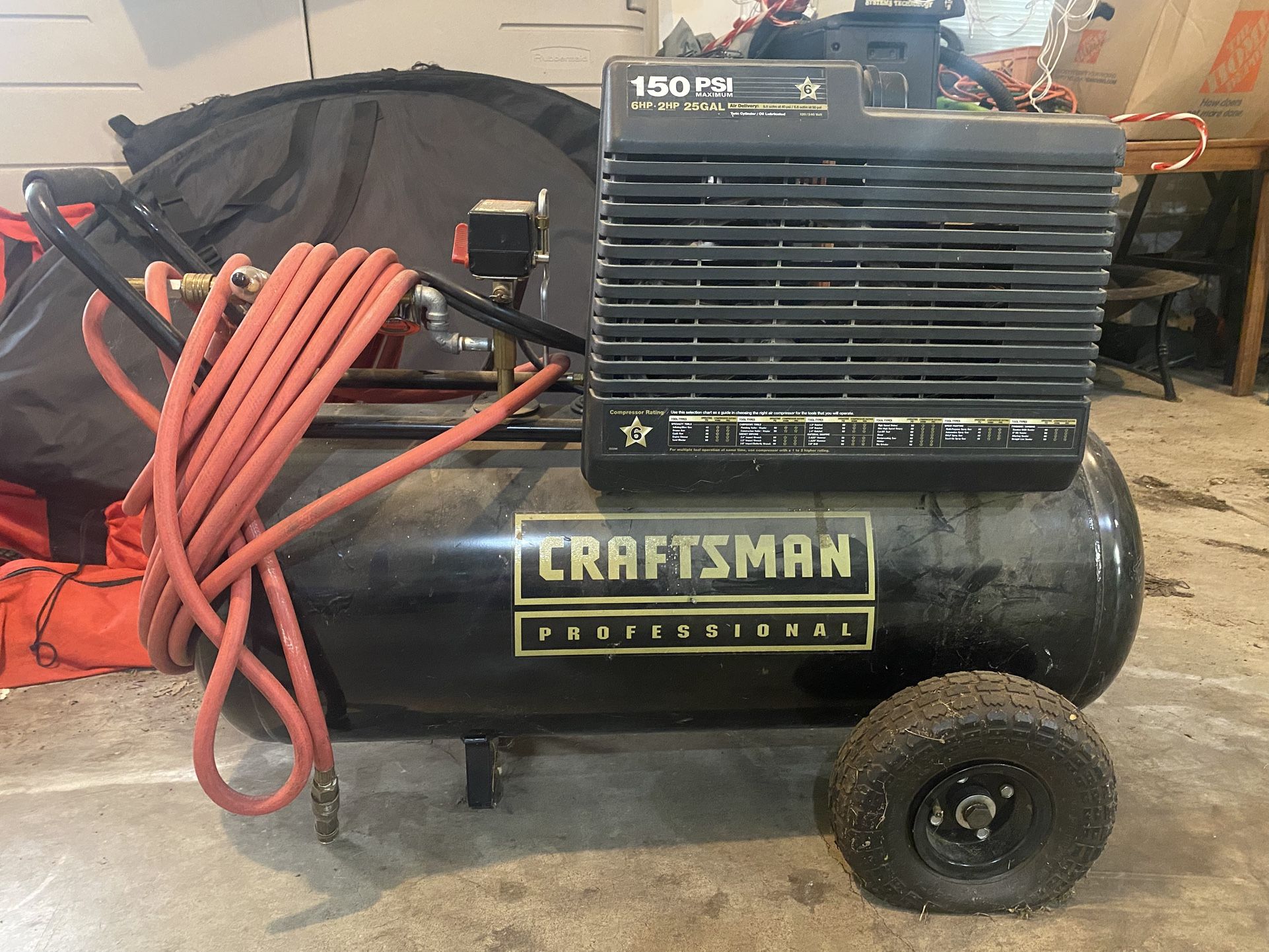 Craftsman Professional 150psi Air Compressor