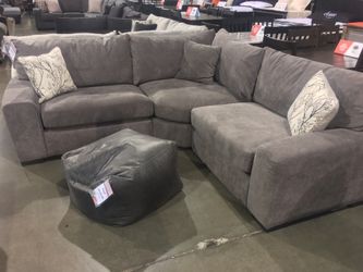 3PC Charcoal Sectional Sale