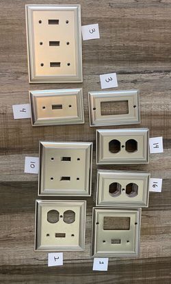 Allen + Roth Cosgrove Satin Nickel Zinc Wall Plates