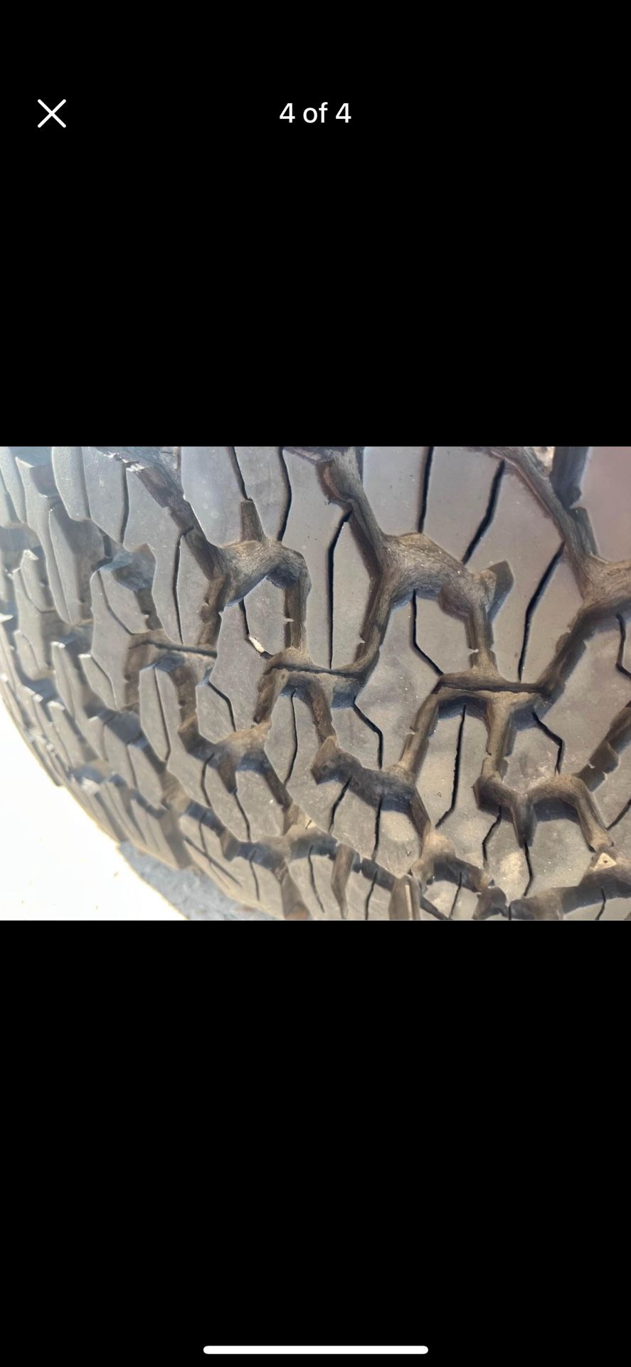 3 Bf Goodrich tires 315/70R17