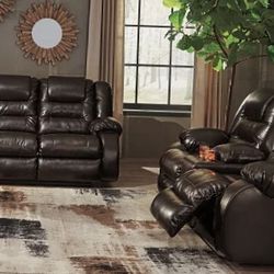 Motion Sofa and Loveseat - Reclining