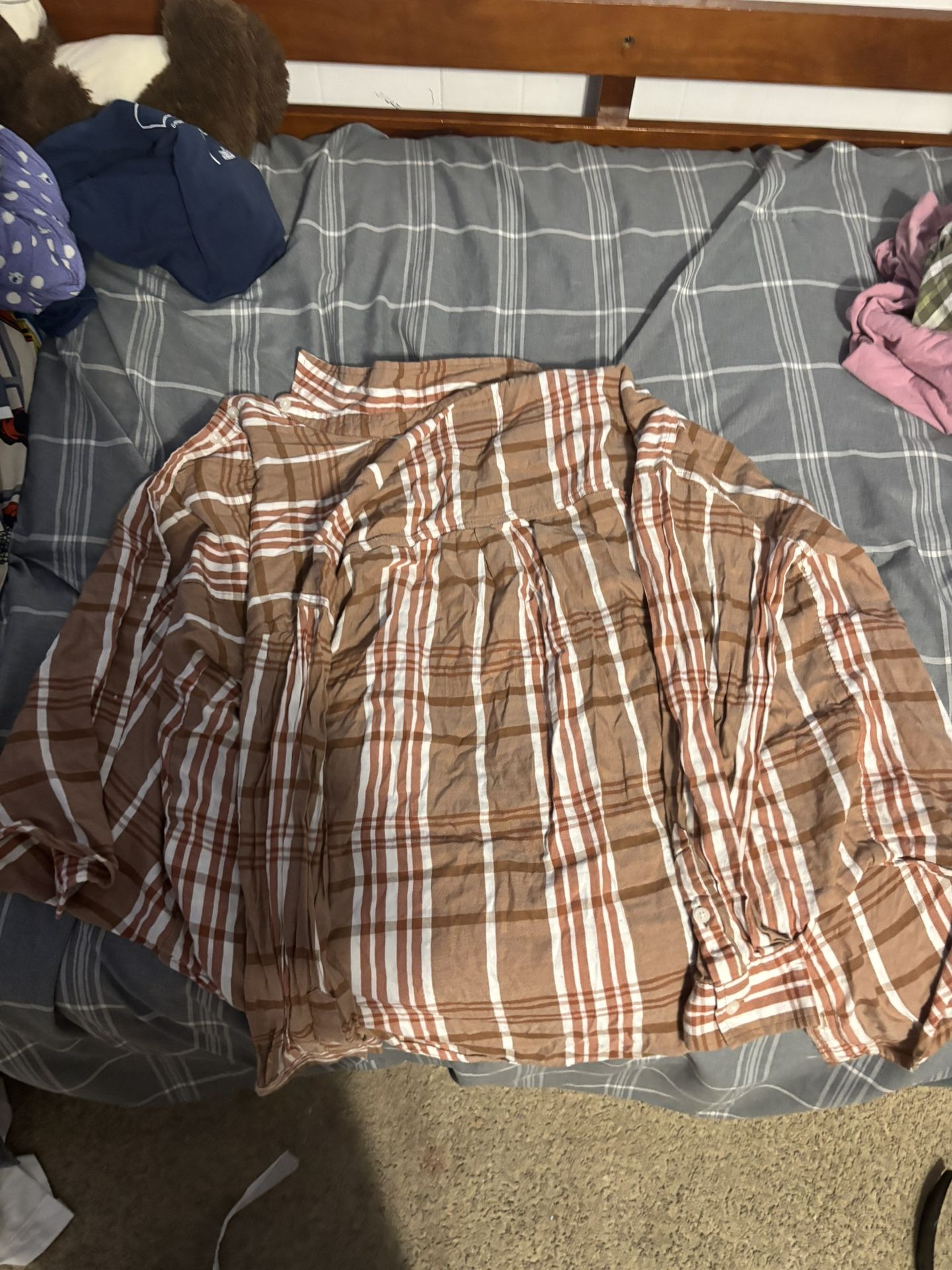 Flannel shirts
