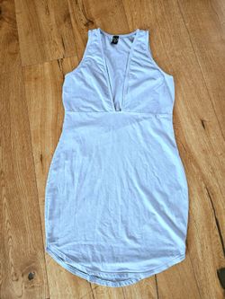 Light blue streach top