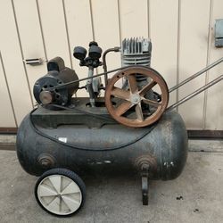 Sears  2hp  Compressor Vintage Quality & Quiet