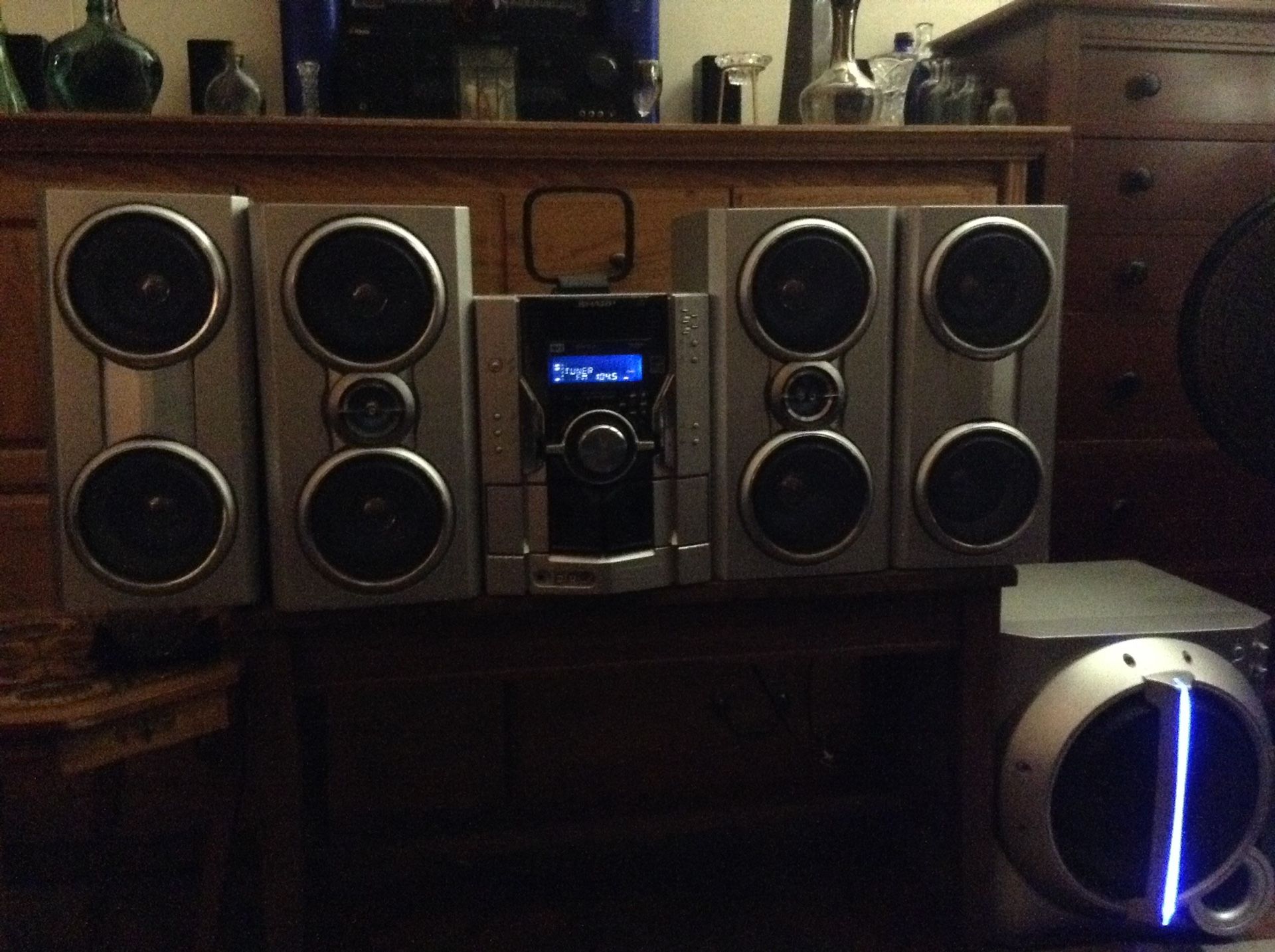Sharp mini component stereo system