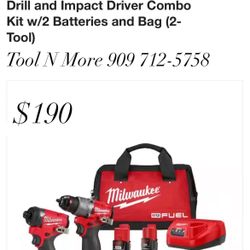 Milwaukee M12 Hammer Drill And Impact Kir Financing Avaliable 