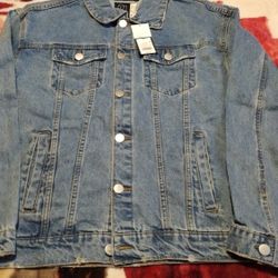 Jeans Jacket New For Men Size M
