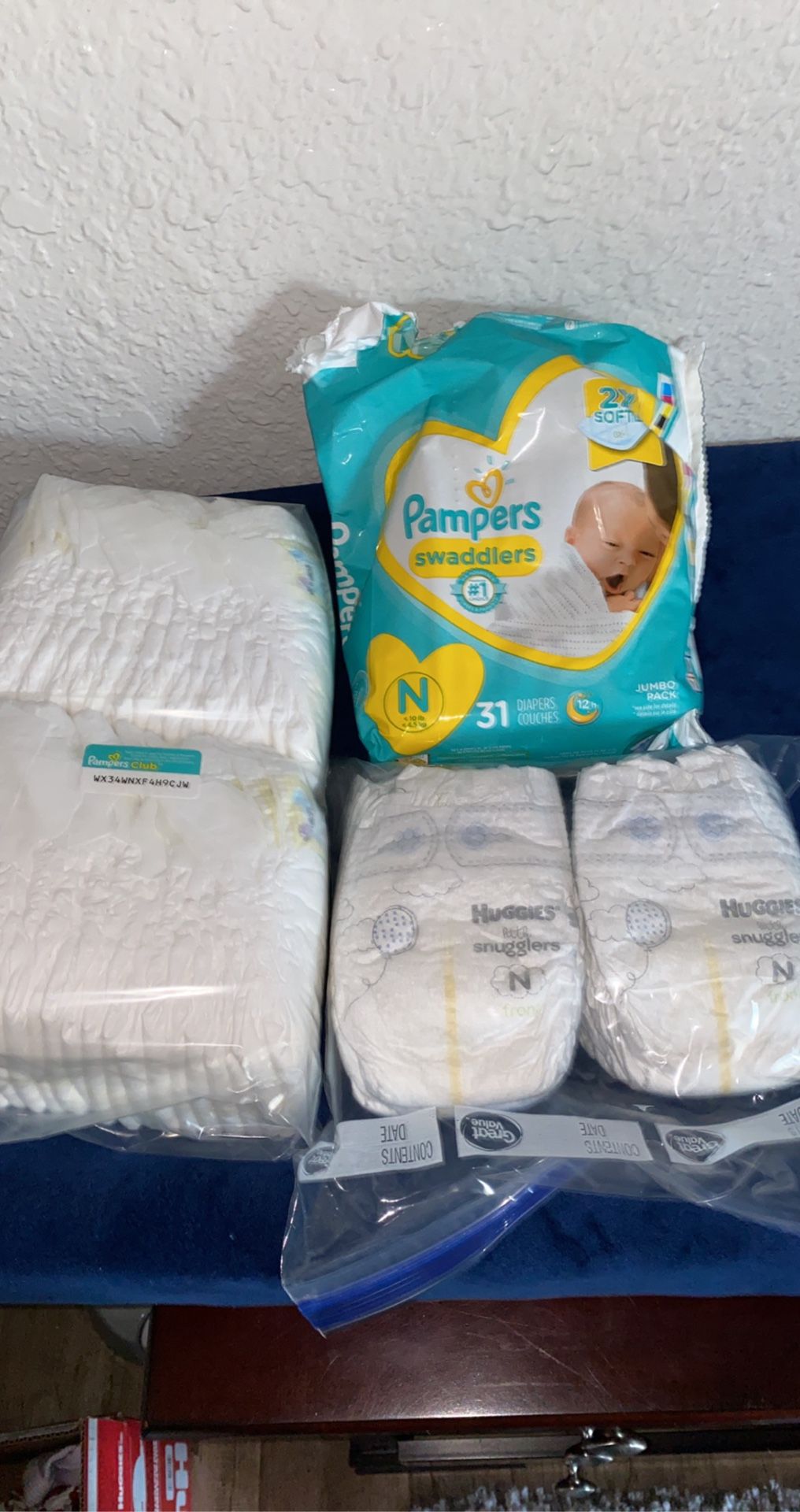 Newborn diapers