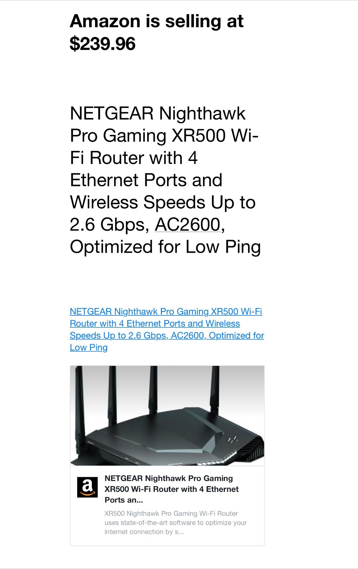 Nether Pro Gaming Router 